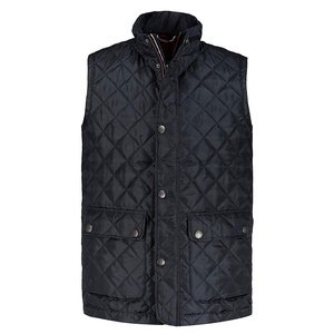 2023 chaqueta empacable personalizada ligera resistente al agua y al viento media cremallera con capucha cortavientos chaleco acolchado abrigo de invierno cálido para hombres - Product Image 6