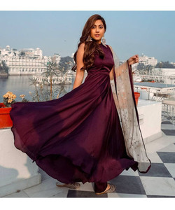 ชุดเดรสทรงร่มยาวเสื้อผ้าพื้นเมือง - Product Image 3