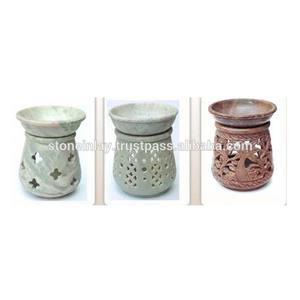 Soapstone Aroma Oil Diffuser/ Oil Burners - Product Image 1