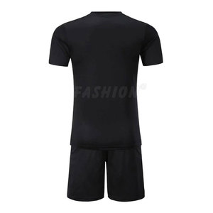 Uniformes de football respirants 100% polyester, OEM, entraînement de football, vente en gros, uniformes de football vierges, maillot de football personnalisé - Product Image 3