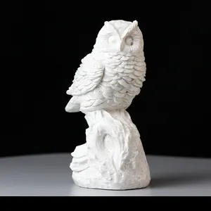 Яркое украшение в виде мухи, Современная Скульптура в виде птицы, каменная статуя орла из терраццо