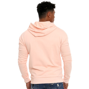 Sweat à capuche Boxy en coton biologique français personnalisé 600g avec fermeture éclair poids lourd impression bouffante 3D motif strass Gym Fit pour hommes - Product Image 2