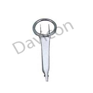Pinza para Cejas de Acero Inoxidable con Acabado Mate |   Instrumentos de Belleza Modelo DE-3010 de DAVICON ENTERPRISES - Product Image 1