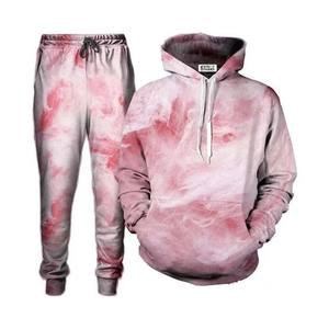 Venta al por mayor de trajes de chándal para los hombres de pie de cuello de cremallera de manga larga de poliéster hecho ropa de calle chándal - Product Image 4