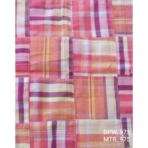 Productos más vendidos tela Kantha multicolor de retazos de seda para edredón y colcha - Product Image 6