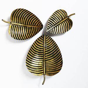 จานและถาดโลหะสำหรับตกแต่งรูปทรงใบไม้ทำจากอลูมิเนียมเครื่องใช้ในครัวเครื่องใช้ในครัว - Product Image 3