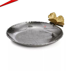 Bol de service décoratif à papillon doré - Product Image 6