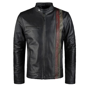 <b>Leather</b> jacket Casual Style <b>Leather</b> Jackets Bomber/ Vintage <b>Leather</b> Jackets With Custom Logo <b>High</b> Quality <b>Top</b> <b>Leather</b> Jackets - Product Image 4