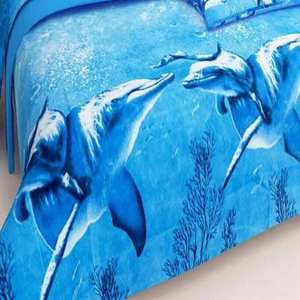 Sábana doble impresa en 3D de microfibra 144 TC con patrón de dibujos animados de estilo moderno - Product Image 3