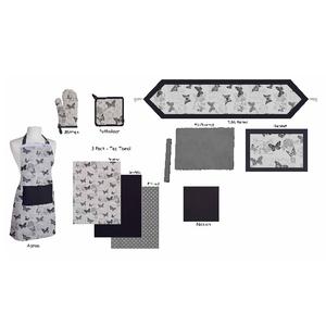 Delantales de cocina 100% algodón orgánico, personalizados, certificado GOTS - Product Image 1