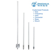 Antena WIFI de Alta Ganancia 2.4GHz 6dB 9dB 13dB 16dB Antena Omnidireccional de Fibra de Vidrio Antena de Estación Base Omni 2400MHz 2500MHz