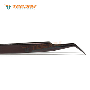 Pince à épiler TEEJAY Plasma Rose Gold pour extensions de cils, pointe fine angulaire à 45 degrés, en acier inoxydable, 12,5 cm, isolation optimale - Product Image 6