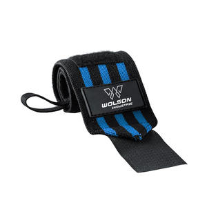 สายรัดข้อมือสั่งทำคุณภาพสูงมาใหม่ล่าสุดยกน้ำหนักยกข้อมือสายรัดข้อมือปรับแต่งโลโก้ได้ - Product Image 3