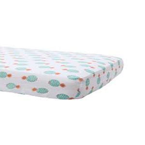 Jersey individual de algodón orgánico 100%, conjunto de embalaje personalizado, liso y personalizado, estándar para cuna y niños pequeños - Product Image 1