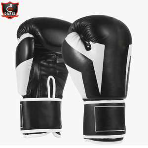 Gants de boxe en cuir PU avec Logo personnalisable, pour homme, entraînement au combat, à la mode, collection - Product Image 2