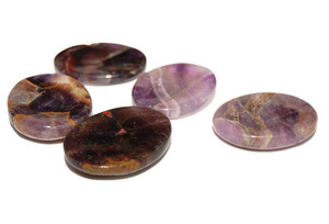 Get Amethyst <b>Worry</b> <b>Stone</b> | Amethyst <b>Worry</b> <b>Stone</b> for Sale | Amethyst <b>Worry</b> <b>Stone</b> Online Semiprecious <b>Stone</b> Craft Supply - Product Image 2