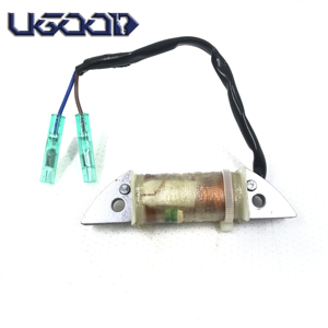 Nouvelle bobine de charge pour moteur hors-bord à essence 2 temps 2 cylindres 9,9-15 CV 6B4-85520-00 pour YAMAHA, fabriquée à Taïwan - Product Image 2