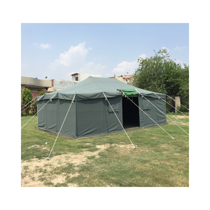 Tienda de campaña de emergencia para el mercado de Oriente Medio, verde oliva, caqui, blanco, lona impermeable para acampar al aire libre, tienda de campaña para Refugiados - Product Image 2