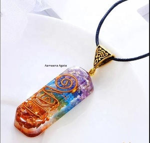 Pendentif Orgonite de guérison en cristal pour Chakra, vente en gros, meilleure qualité - Product Image 1