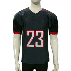 Maillot de football américain tendance 2025 sublimé nouveau maillot d'équipe personnalisé numéro et nom 100% Polyester - Product Image 6