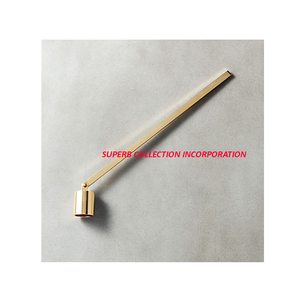 Bougeoir en laiton massif, Design Simple - Product Image 2
