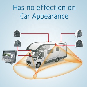 Sistema de Visión Panorámica de 360 Grados, Cámara de Coche de 360 Grados, Cuatro Cámaras para Autobús, Caravana y Vehículos Especiales - Product Image 2