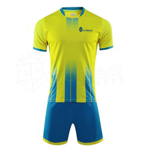 Maillots de football respirants 100 % polyester sur mesure, haute qualité, performance optimale, nom d'équipe personnalisé, service OEM, pour hommes - Product Image 1