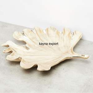 Plat décoratif fantaisie bol à fruits en métal de luxe poli meilleure vente bol de service prix d'usine en gros - Product Image 1