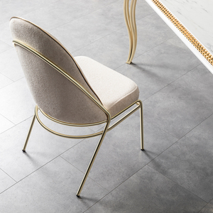 Karois — Table basse dorée en acier inoxydable, luxueuse et moderne, en pierre naturelle, meuble à manger et à café, idéal pour appartement - Product Image 2