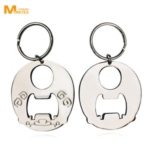 Porte-clés ouvre-bouteille personnalisé, personnalisés, 10 pièces - Product Image 5