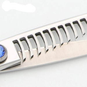 Ciseaux de toilettage en acier inoxydable pour animaux de compagnie, 5 pièces, professionnels, de haute qualité, amincissants, pour chats et chiens - Product Image 2