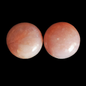 Piedra preciosa redonda peruana de 3 MM, Ópalo rosa para curar la ansiedad, el estrés, el insomnio, el síndrome cardíaco, cabujones calibrados de gran precio - Product Image 5