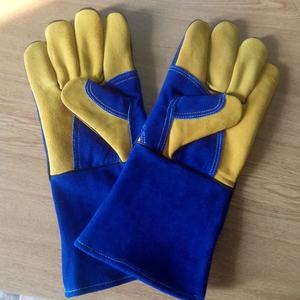 Gants Tig en cuir véritable pour le soudage, anti-coupure, anti-impact, antidérapant. - Product Image 1