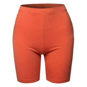 Ropa de verano para mujer, pantalones cortos de motorista de dos piezas, color sólido, 2022 - Product Image 1