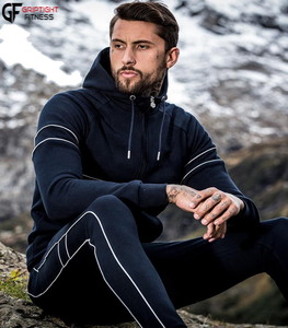Conjuntos de Jogger personalizados, trajes de Jogger, chándal para hombre personalizado, de 2 piezas Sudadera con capucha, chándal atlético, conjuntos de jogging informales - Product Image 1