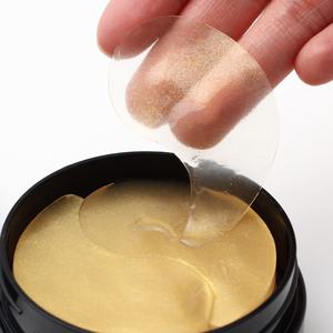 แผ่นมาส์กใต้ตา Puffy Eyes ลดรอยคล้ำใต้ตา จากธรรมชาติ แผ่นมาส์กไฮโดรเจลทองคำ เครื่องสำอางเกาหลี - Product Image 5