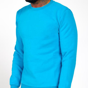 เสื้อสเวตเชิ้ตคอกลมแขนยาวสำหรับผู้ชายลายโลโก้แบบกำหนดเองสำหรับฤดูหนาว - ผ้าฝ้ายผสมโพลีเอสเตอร์ พิมพ์ลายโลโก้ตามสั่ง - Product Image 1