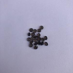 5mm Quartz fumé naturel à facettes coupe ronde lâche semi-précieux calibré fournisseur de pierres précieuses en vrac à la transaction de clôture d'usine - Product Image 1