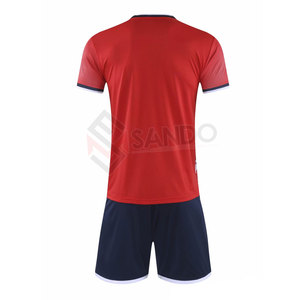 Uniforme de fútbol para hombre, camiseta de fútbol de diseño OEM, uniforme de equipo de fútbol, Conjunto de camiseta de fútbol personalizada, venta al por mayor - Product Image 3