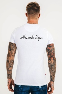 เสื้อยืดคอกลมสำหรับทั้งชายและหญิงเสื้อคอตตอนคอมบ์แขนสั้นผ้าเจอร์ซีย์ปักโลโก้ลายสีทึบใหม่สำหรับฤดูร้อน - Product Image 2