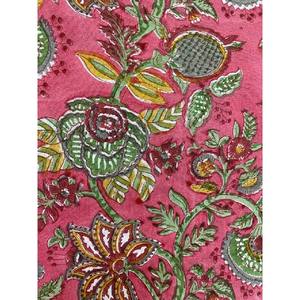 Tissu Pour Robe Vêtements Femme Hibiscus Rose Sauge Vert100 % Coton Quilting Tissu Par La Cour - Product Image 3