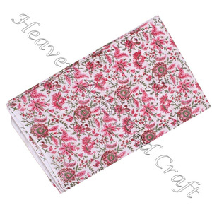 Tissu tissé à la main sans azo en coton biologique de qualité supérieure 100% en plusieurs couleurs, robes, sacs, filles légères - Product Image 6