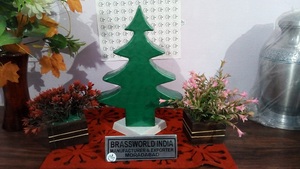 Brassworld India Árbol de Navidad en forma de urna de cremación Suministros funerarios Premium - Product Image 6