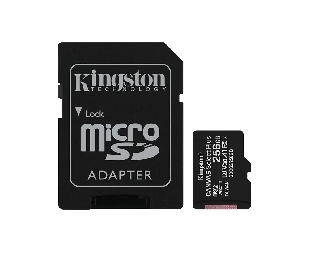 100% 오리지널 클래스 10 Kingston SDCS2 / 256GB 캔버스 플러스 마이크로 <span class=keywords><strong>SD</strong></span> 메모리 카드 선택