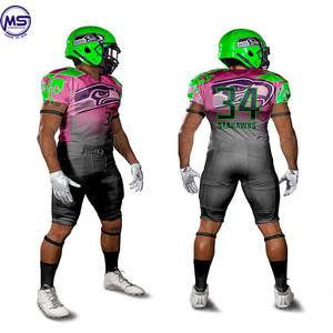 Uniformes de fútbol americano personalizados profesionales Dryfits transpirables sublimados opciones de talla grande precio - Product Image 4