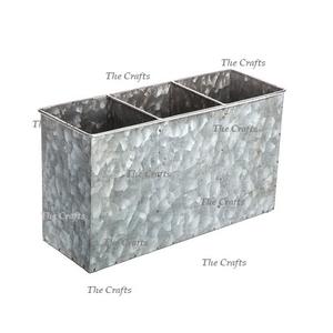 Porte-couverts galvanisé au design classique avec poignée, qualité supérieure, à prix avantageux - Product Image 4