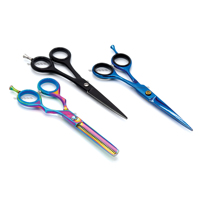 Tijeras de Peluquería Profesionales Más Vendidas, Tijeras de Corte de Pelo de Acero Inoxidable para Diestros con Marca Privada
