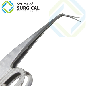 กรรไกรตัดตาบาร์ราเกอร์ เครื่องมือผ่าตัดแบบใช้มือ ผลิตจากสแตนเลส ได้รับการรับรองมาตรฐาน CE สำหรับใช้ในโรงพยาบาล ขนาด 70 มม. - Product Image 2