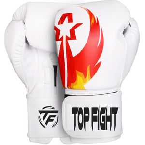 ถุงมือชกมวยสำหรับทุกเพศถุงมือฝึกชกมวยทำจากหนัง PU ปรับสายรัดข้อมือได้มีโลโก้และสีตามสั่ง - Product Image 2