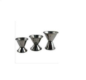 Cuivre jigger verre Bar Outils Verre à Cocktail Mélange Tasse En Acier Inoxydable Glace Marteau Filtre Jigger pour Offre Spéciale - Product Image 5